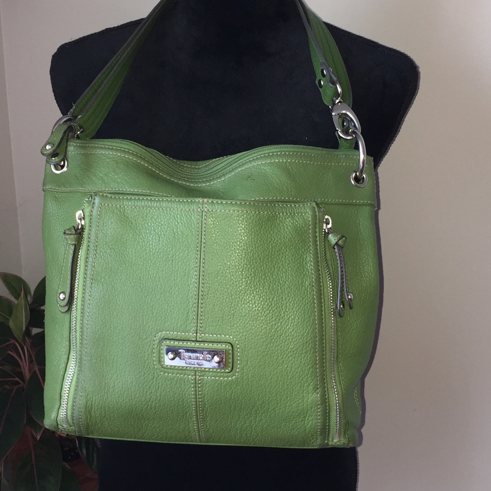 TIGNANELLO Handbag. Shoulder bag. Leather.